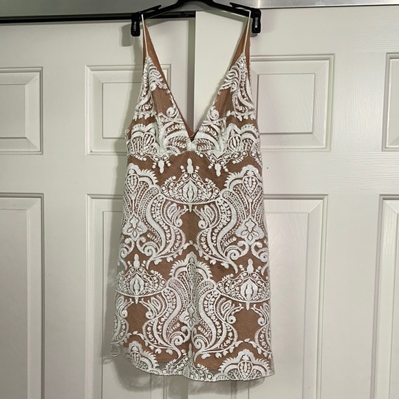Free People Night Shimmers Mini Dress - Picture 1 of 6